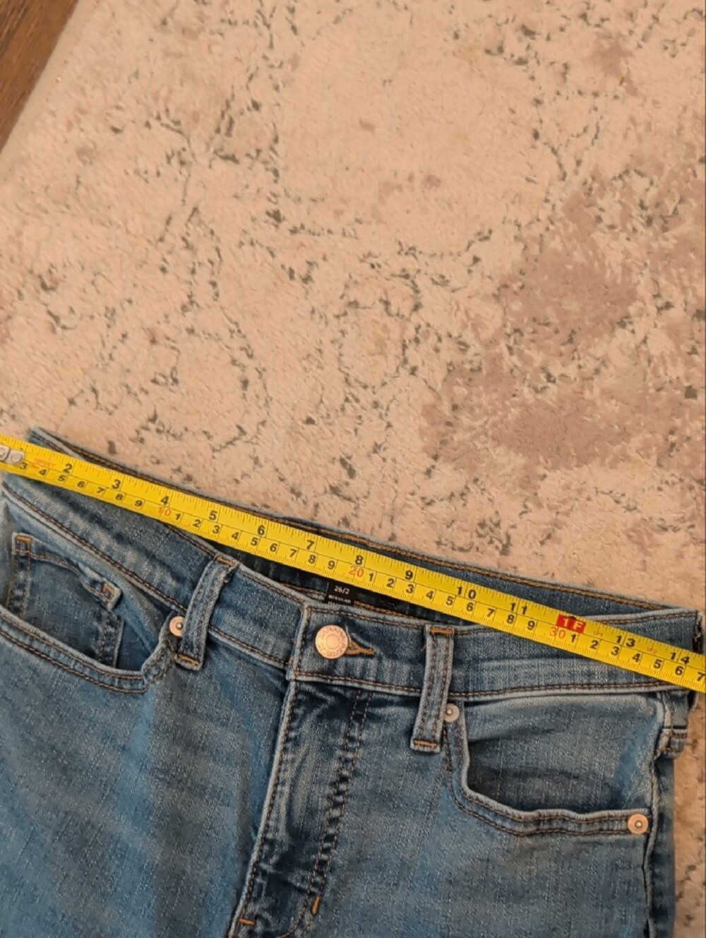 Banana Republic Wide-Leg High-Rise Jeans - Blue denim - Picture 5 of 8